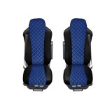 Huse pentru DAF XF 106 Camioane Negru Albastru Piele