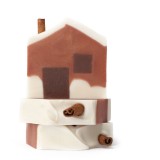 Almara Soap Designer Gingerbread s&atilde;pun lucrat manual 100 g
