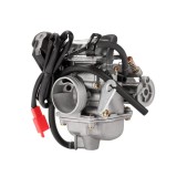 Carburator pentru GY6 125 &ndash; 150 , PD24J pentru Scuter, ATV, Go Kart, motor GY6 in 4 timpi, 110cc, 125cc, 150cc, admisie 24 mm , TM Motorcycle Parts