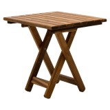 Cumpara ieftin Masa pliabila Retto 19666 Nuc 45x45x48cm