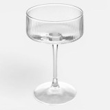 Pahar Elegant din Sticlă pentru Cocktail - Model cu Picior &Icirc;nalt, CMCLASS