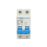 Siguranta automata bipolara 2P 10A 415VAC Leader pentru sina DIN