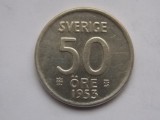 50 ORE 1953 SUEDIA-argint