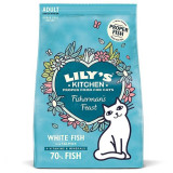 Lily&#039;s Kitchen Cat Fishermans Feast White Fish With Salmon Dry Food 800g