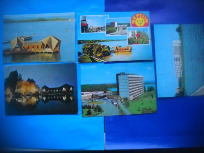 HOPCT LOT NR 870 NEPTUN --LITORAL-CT-5 CARTI POSTALE-RSR-CIRCULATE foto