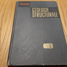 GEOLOGIE STRUCTURALE - V. Beloussov - Editions Mir, Moscou, 1978, 295 p.