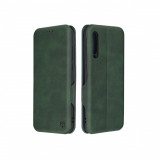 Cumpara ieftin Husa Compatibila cu Huawei P20 Pro Techsuit Safe Wallet Plus Verde, Piele Ecologica