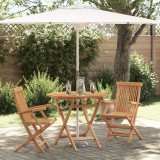 vidaXL Set Bistro Grădină 3 Piese Lemn Solid Acacia