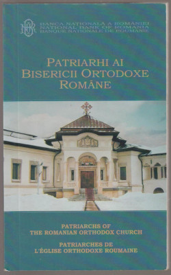 Patriarhi ai Bisericii Ortodoxe Romane (romana-engleza-franceza) foto