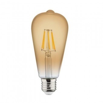 Bec led decorativ 6 W, Rustic Vintage-6, luminozitate 540 lm, E27 foto