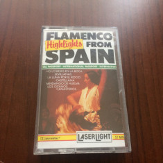 flamenco highlights from spain 1989 caseta audio muzica latino flamenco spania