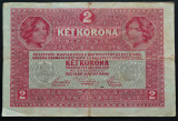 Bancnota istorica 2 COROANE- AUSTRO-UNGARIA, anul 1917 *cod 559 C = 1472- 710679