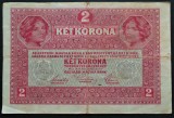 Cumpara ieftin Bancnota istorica 2 COROANE- AUSTRO-UNGARIA, anul 1917 *cod 559 C = 1472- 710679