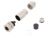 Mufă M12 5 PIN mamă DeviceNet/CANopen pe cablu drept