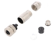 Mufă M12 5 PIN mamă DeviceNet/CANopen pe cablu drept