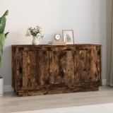 Gossi dulap, stejar afumat, 102x35x55 cm, lemn prelucrat