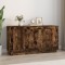 Gossi dulap, stejar afumat, 102x35x55 cm, lemn prelucrat
