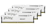 Memorie RAM Kingston FURY Beast 64GB DDR5 6000MHz CL40, White, 4x16GB, 288-pin DIMM