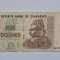 5 dollars 2007 zimbabwe