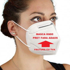 Masca de protectie FFP2 KN95 N95 10 buc - aprobate FDA si CE - 6 straturi PROMO foto