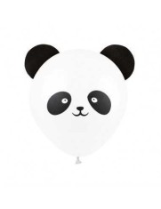 Set 3 baloane latex panda 30 cm foto