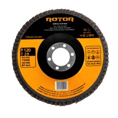 Disc lamelar curbat ROTOR 125*22,23 P120 T29 Innovative ReliableTools foto