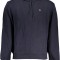 Napapijri Hanorac BALIS barbati, cu mini logo brodat, Regular fit, Bleumarin, S