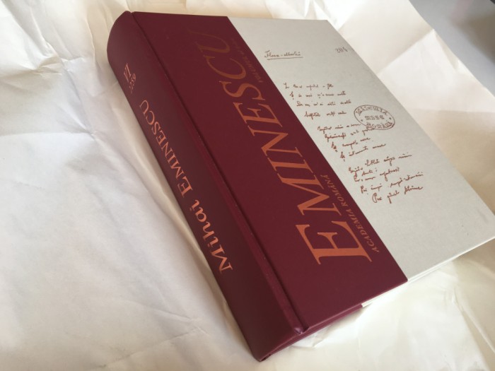 MIHAI EMINESCU, MANUSCRISELE VOL. VI- ACADEMIA ROMANA 2005 FORMAT MARE 25,5 X 21 CM