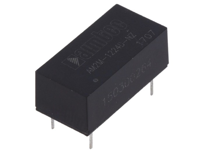 Convertor DC/DC 2W 24V, DIP14