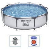 Cumpara ieftin Bestway Set de piscina Steel Pro MAX, 305 x 76 cm