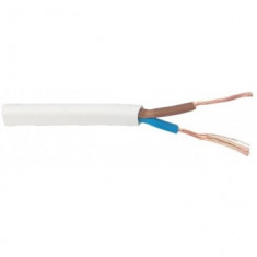 Cablu bifilar dubluizolat de alimentare MYYUP 2x0.75mm 100% cupru rola 100m foto