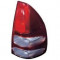Stop spate lampa Toyota Land Cruiser (Fj100), 01.1998-04.2005, spate, fara omologare, cu suport bec, semnalizare portocalie, exterior, 8155060560; 81