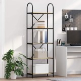 VidaXL Raft pentru cărți Stejar sonoma 60 x 30 x 183 cm Lemn compozit