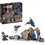 LEGO&reg; Star Wars&trade; - Pachet de lupta Ambuscada pe Mandalore&trade; 75373, 109 piese