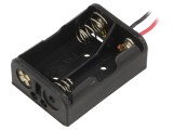 Container pentru baterii KEYSTONE - suport cabluri, 2 baterii