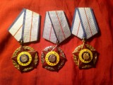 Ordinul Meritul Militar cl.I , II si III , metal si email