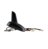 Antena auto reala Rechin, AM/FM, GSM, GPS, 12V, diam gaura fixare 15mm, culoare negru AutoDrive ProParts, Automax