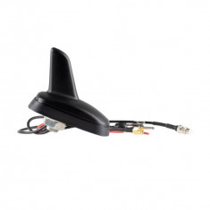 Antena auto reala Rechin, AM/FM, GSM, GPS, 12V, diam gaura fixare 15mm, culoare negru AutoDrive ProParts