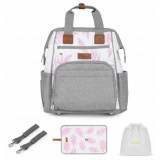 Cumpara ieftin Rucsac multifunctional mamici Astrid, Skiddou, Keep pink, Roz