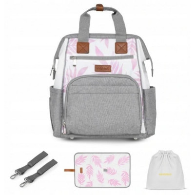 Rucsac multifunctional mamici Astrid, Skiddou, Keep pink, Roz foto