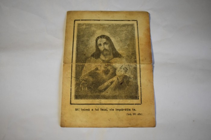 carte de inscriere Apostolatul Rugaciunii episcop Alexandru Th. Cisar 1922 Iasi