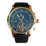 Cumpara ieftin Ceas barbatesc, curea din silicon, inchidere cu catarama, display analog, mecanism quartz