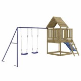 Set de joaca pentru exterior, lemn de pin impregnat