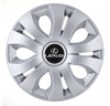Set 4 Capace Roti Autohelix MSA&reg; potrivite jantelor de 14 inch, Compatibil Cu Lexus, model Top Gray