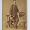 CDV Atelier Cehia Praga Prag Carlsbad M. L. Winter 1868