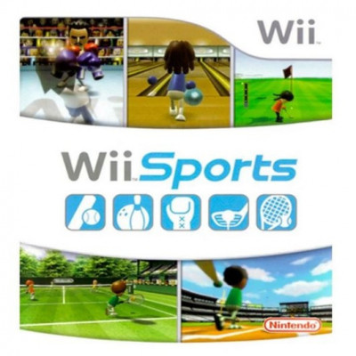 Wii Sports Nintendo joc Wii classic/Wii mini/,Wii U foto