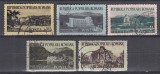 ROMANIA 1954 LP 361 CASE DE ODIHNA SERIE STAMPILATA