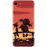 Husa silicon pentru Apple Iphone 5c, Lovely Sunsets