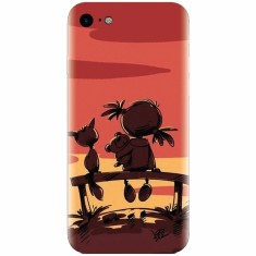 Husa silicon pentru Apple Iphone 6 Plus, Lovely Sunsets