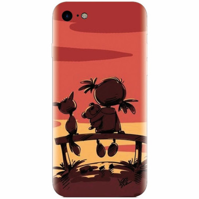 Husa silicon pentru Apple Iphone 5 / 5S / SE, Lovely Sunsets foto